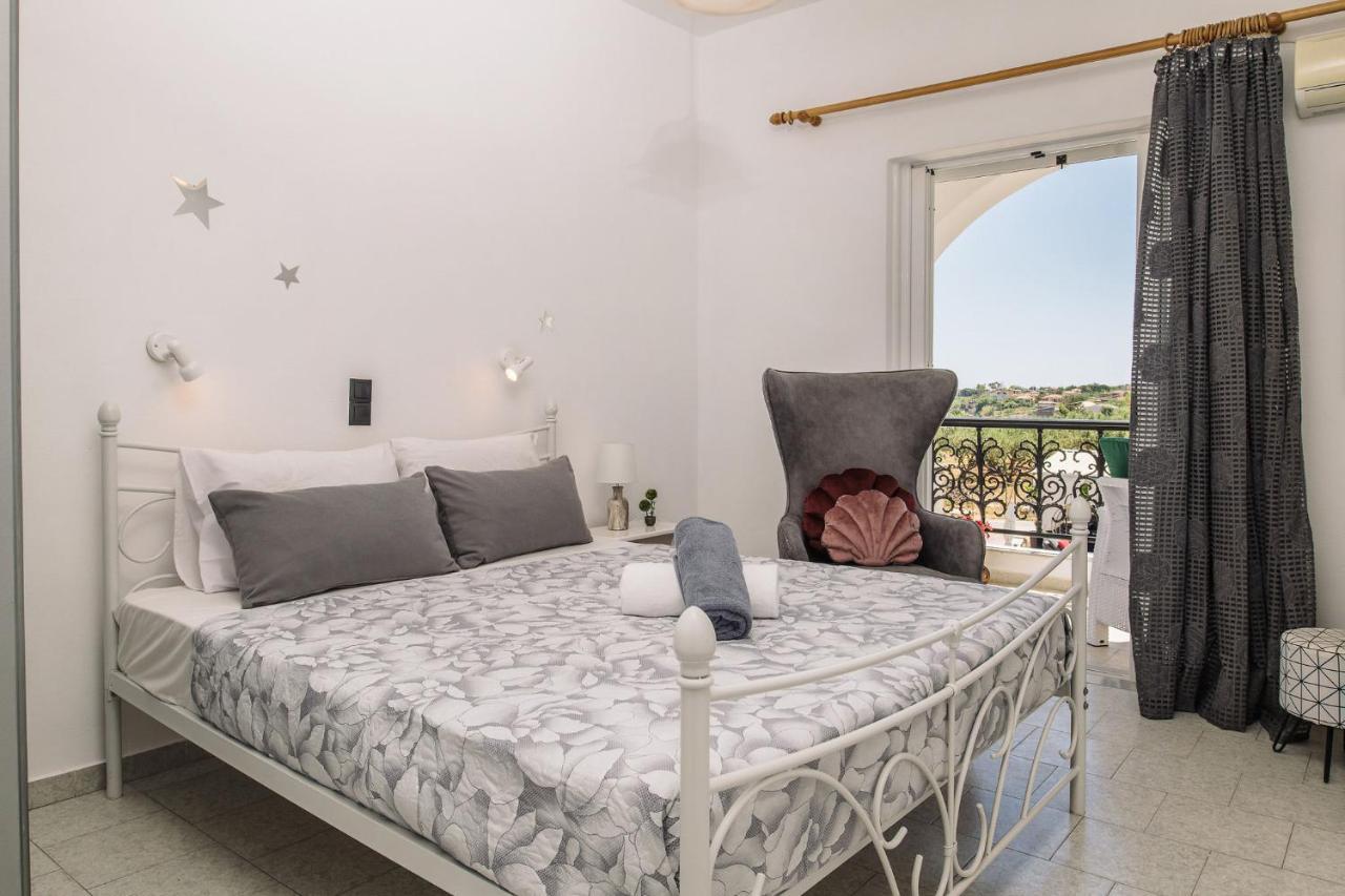 Villa Corali Apartments Sea Breath & Pool アモウディ エクステリア 写真
