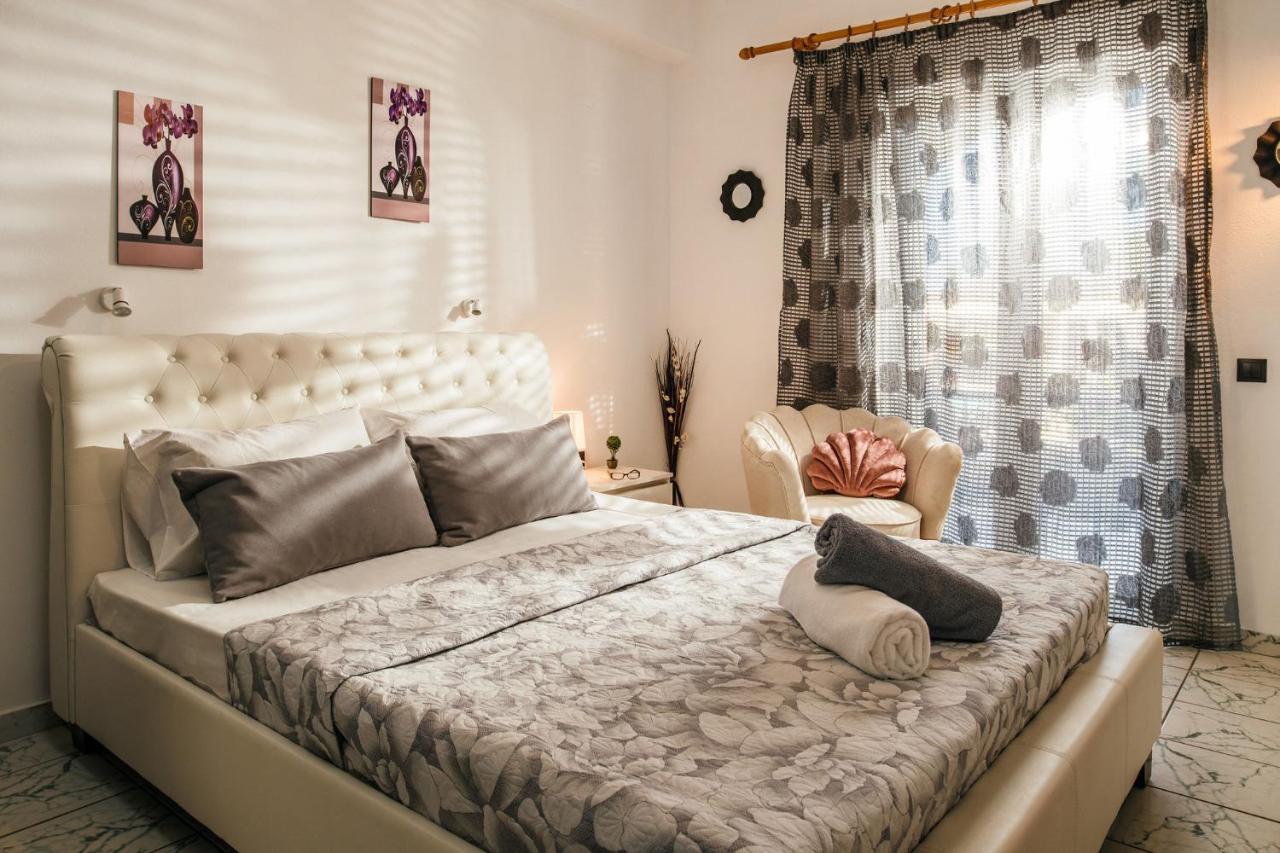 Villa Corali Apartments Sea Breath & Pool アモウディ エクステリア 写真
