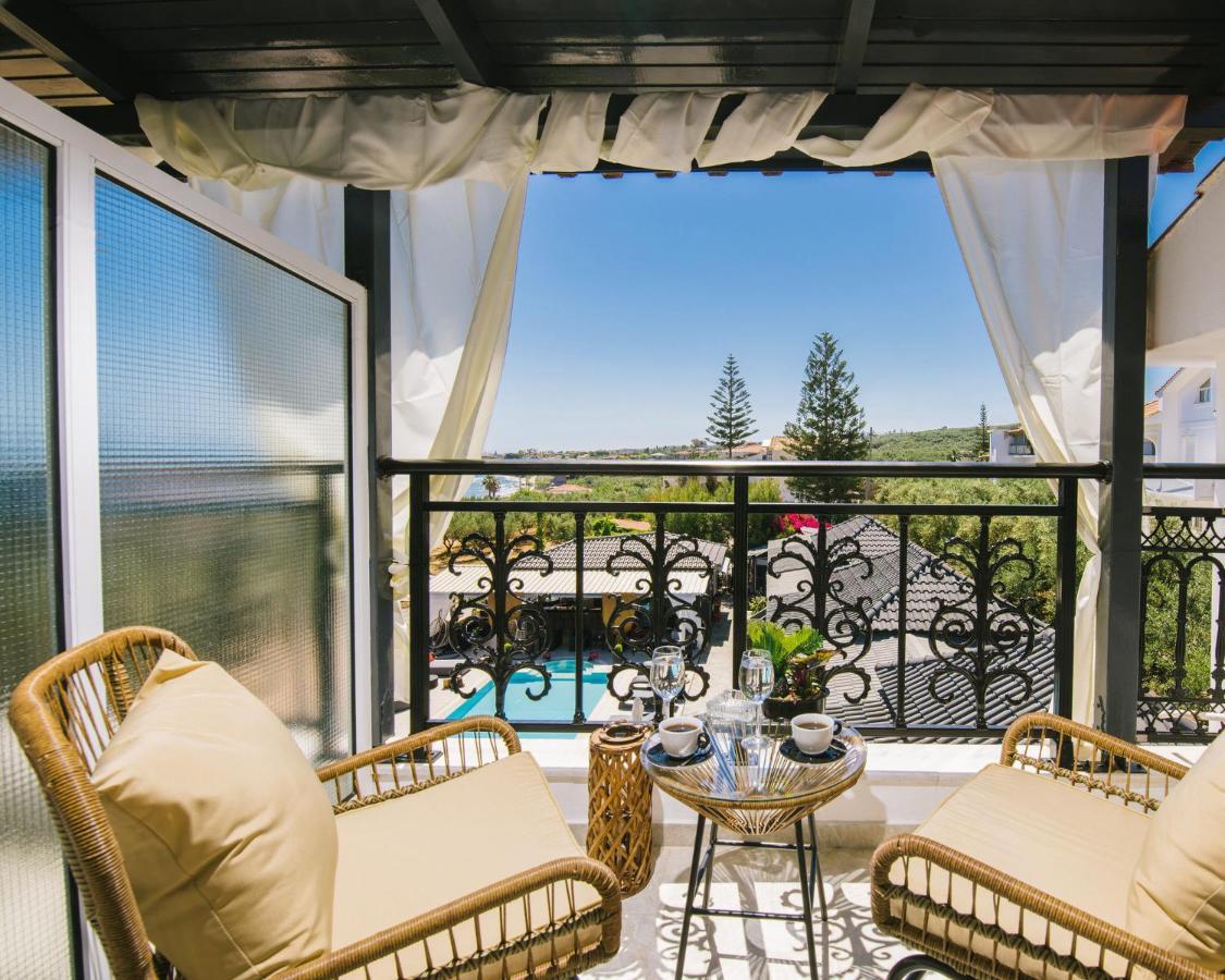 Villa Corali Apartments Sea Breath & Pool アモウディ エクステリア 写真