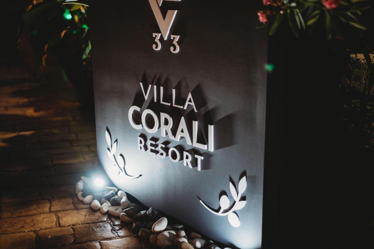 Villa Corali Apartments Sea Breath & Pool アモウディ エクステリア 写真