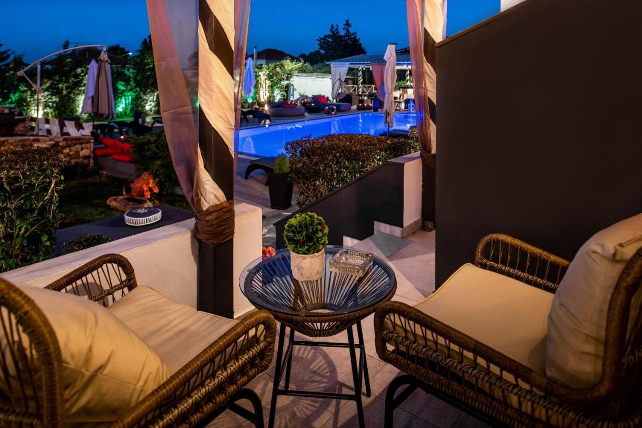 Villa Corali Apartments Sea Breath & Pool アモウディ エクステリア 写真