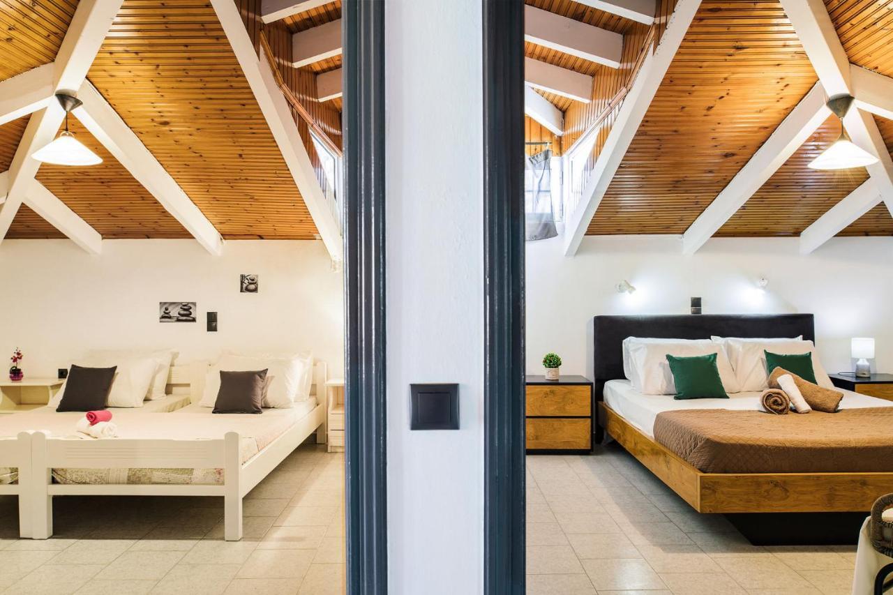 Villa Corali Apartments Sea Breath & Pool アモウディ エクステリア 写真