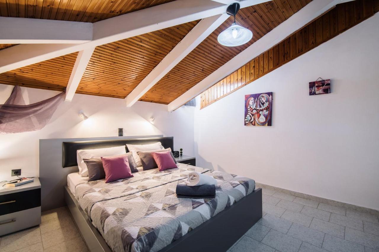 Villa Corali Apartments Sea Breath & Pool アモウディ エクステリア 写真