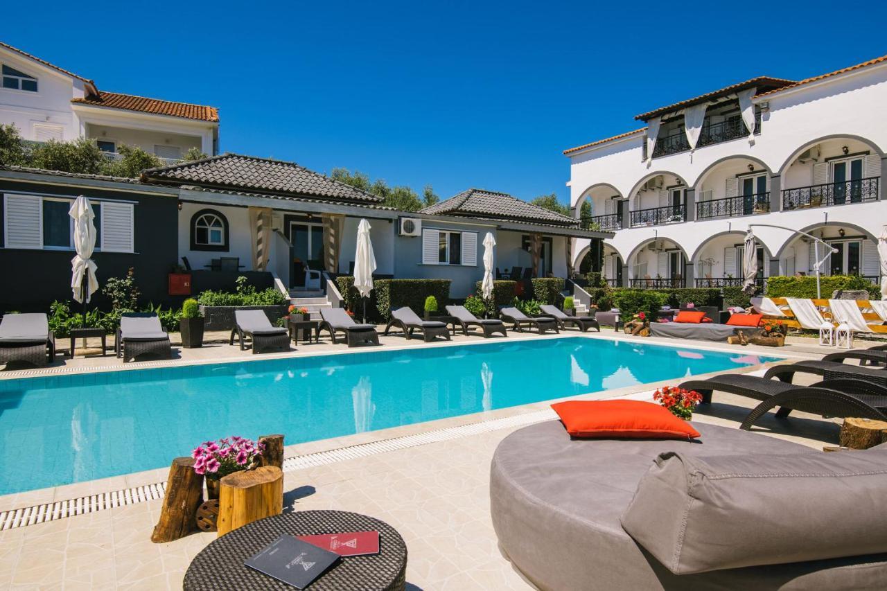 Villa Corali Apartments Sea Breath & Pool アモウディ エクステリア 写真