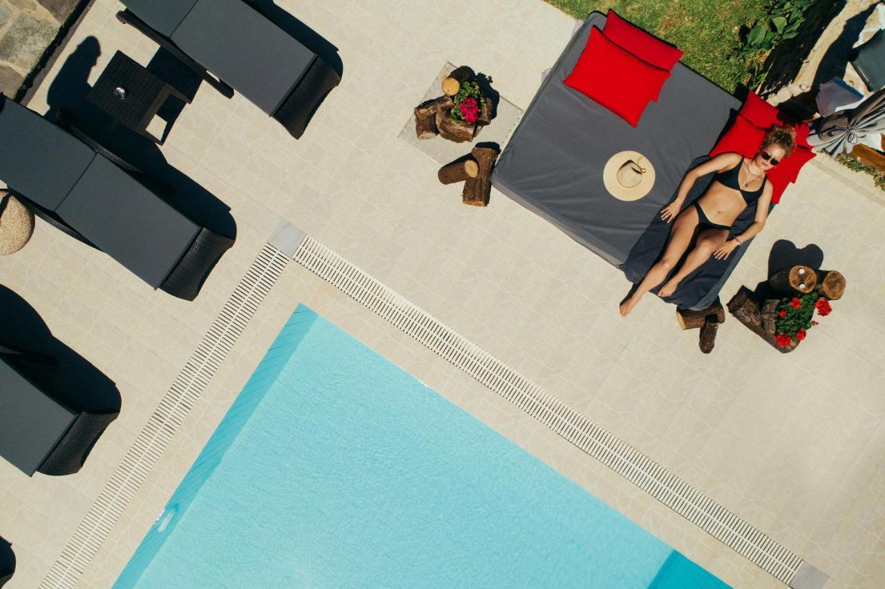 Villa Corali Apartments Sea Breath & Pool アモウディ エクステリア 写真